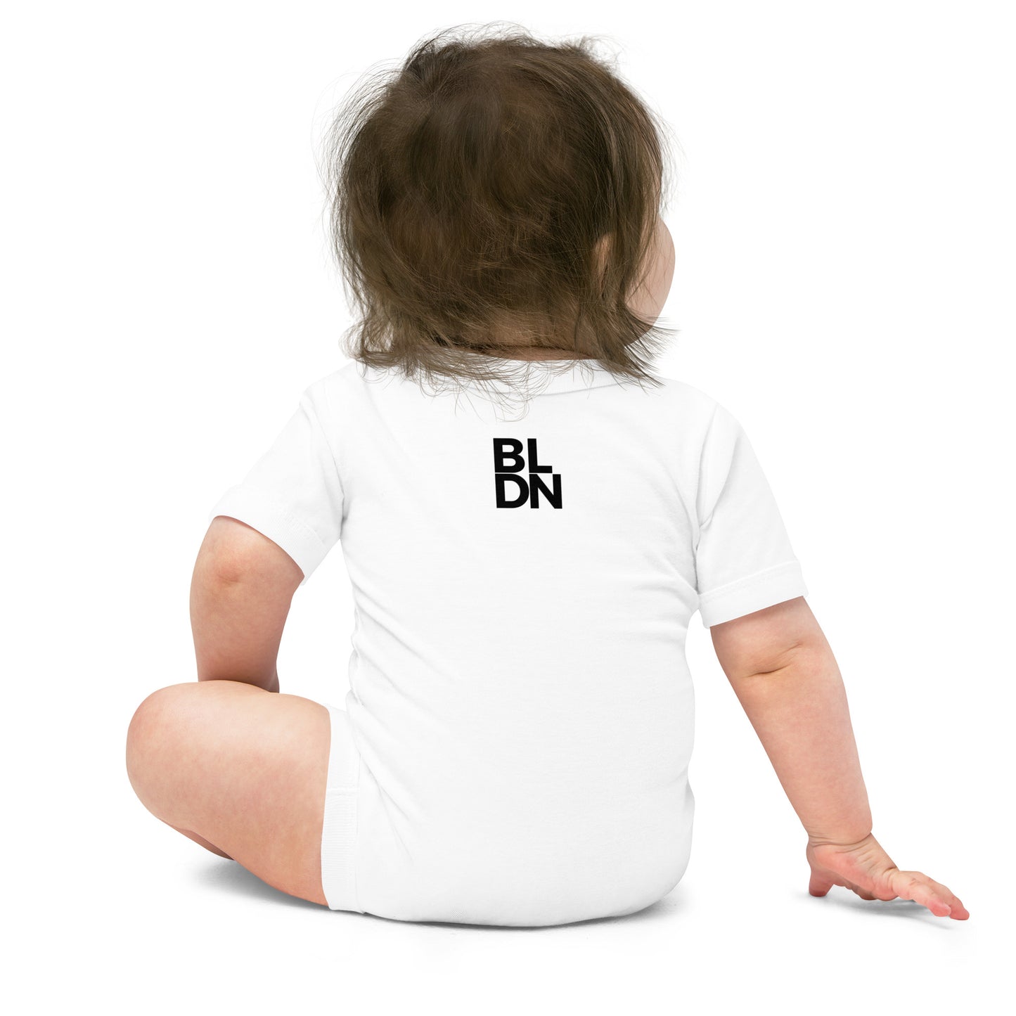 Bleu Baby Short Sleeve One Piece