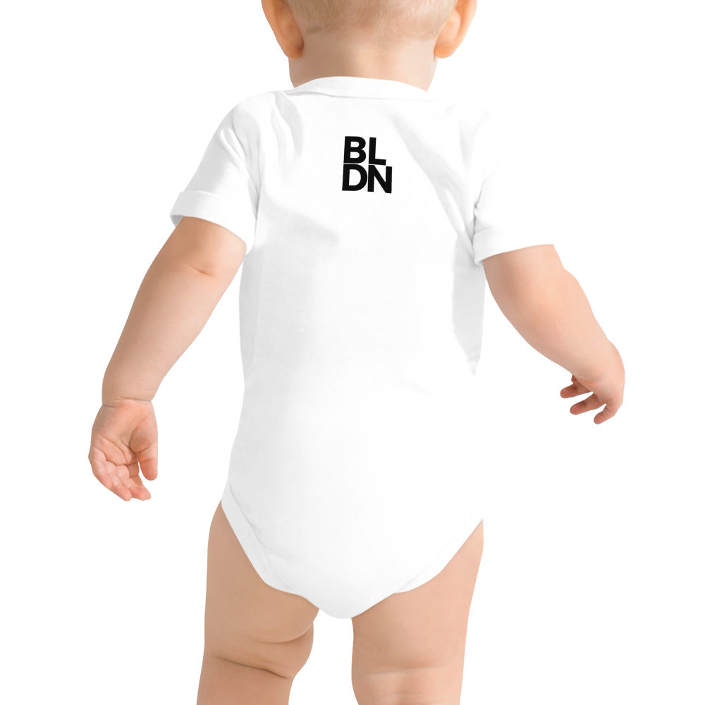 Bleu Baby Short Sleeve One Piece