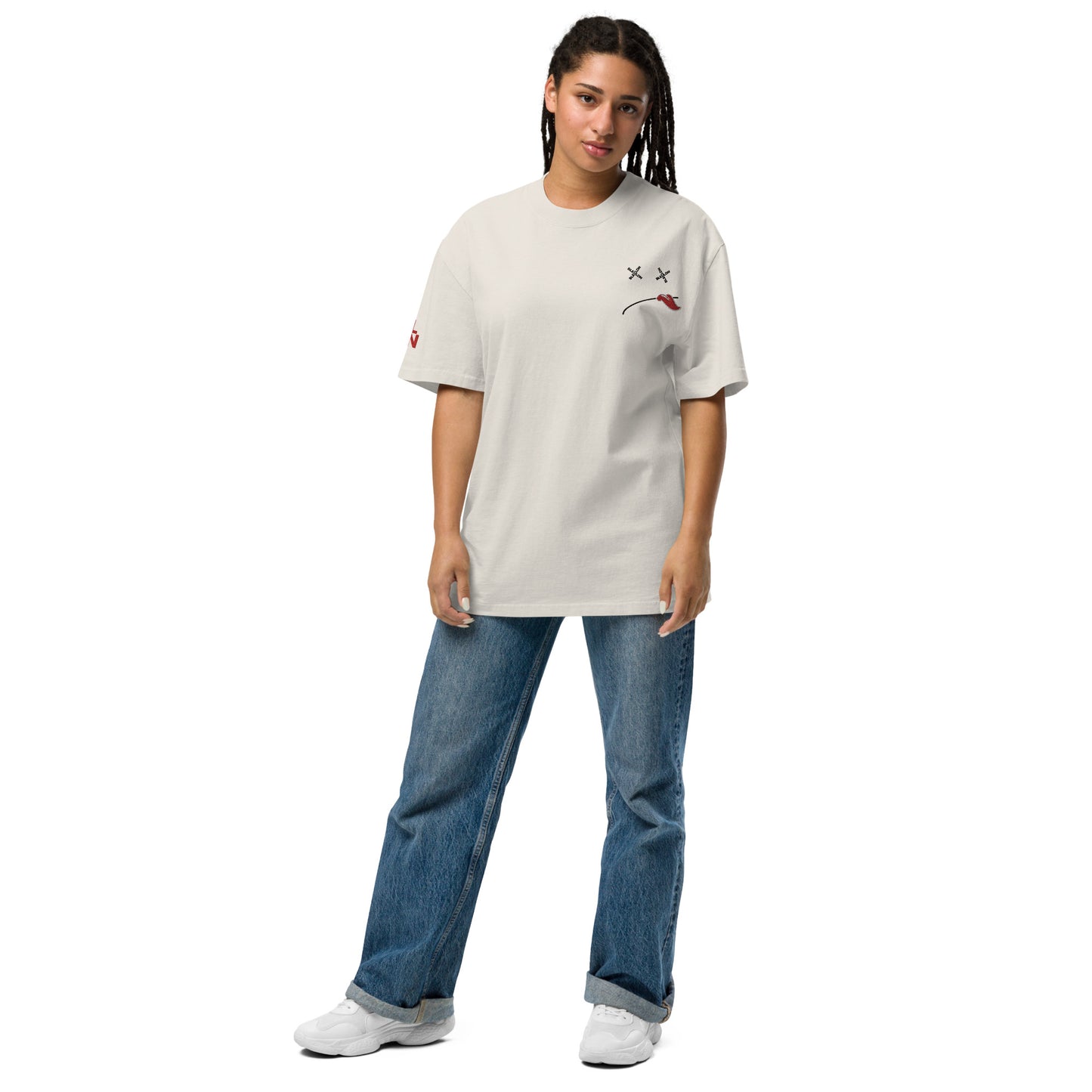NEW SEASON - Cross Eyed Oversized T-Shirt