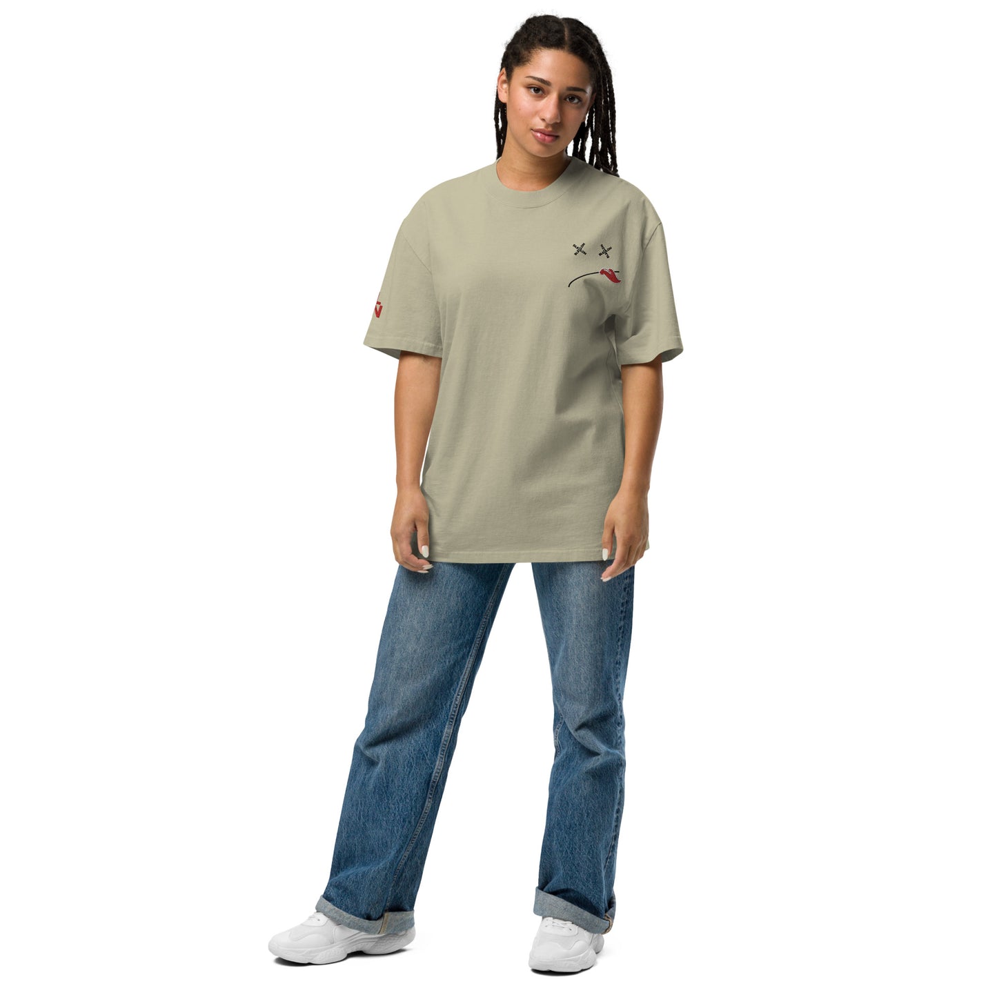 NEW SEASON - Cross Eyed Oversized T-Shirt