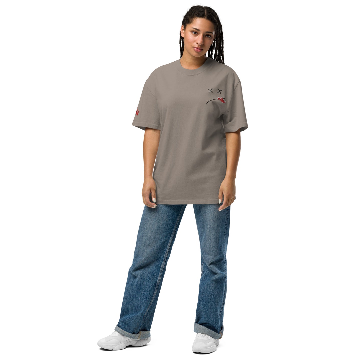 NEW SEASON - Cross Eyed Oversized T-Shirt