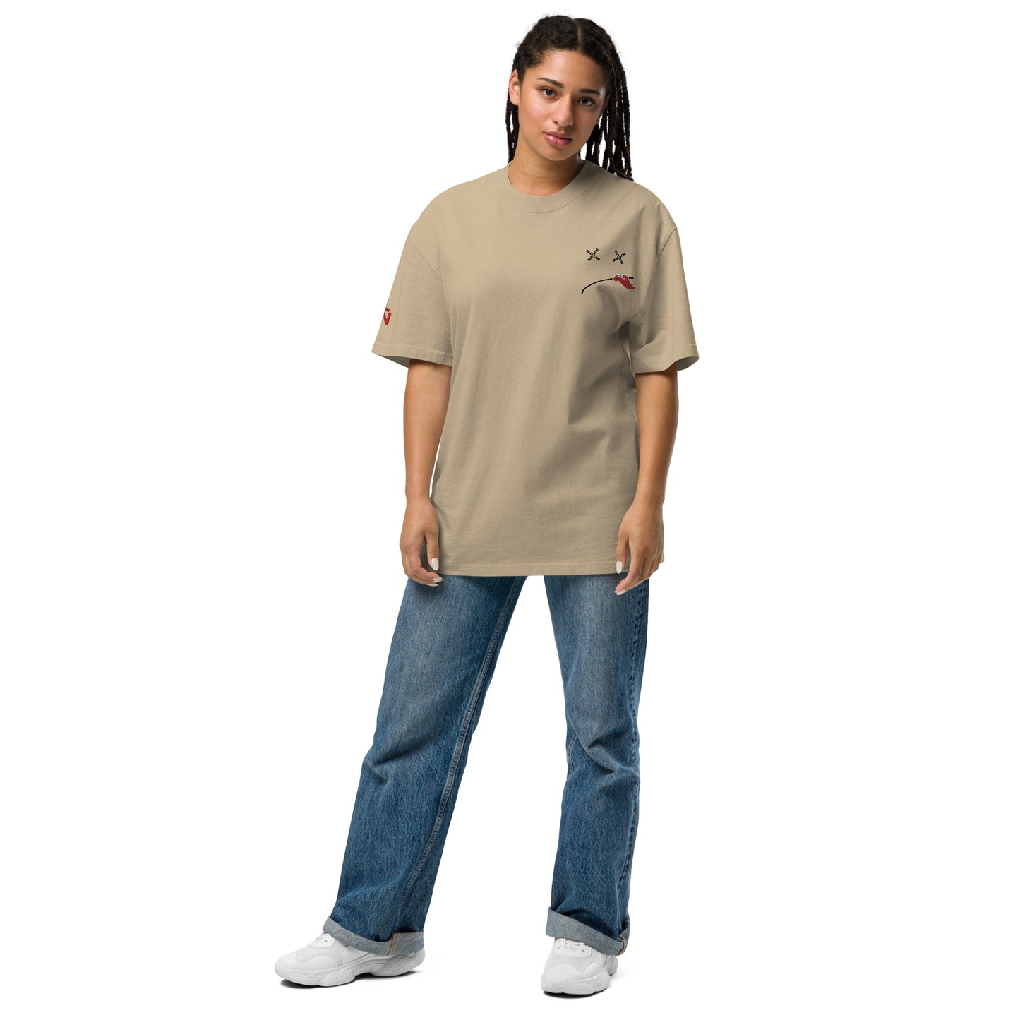 NEW SEASON - Cross Eyed Oversized T-Shirt
