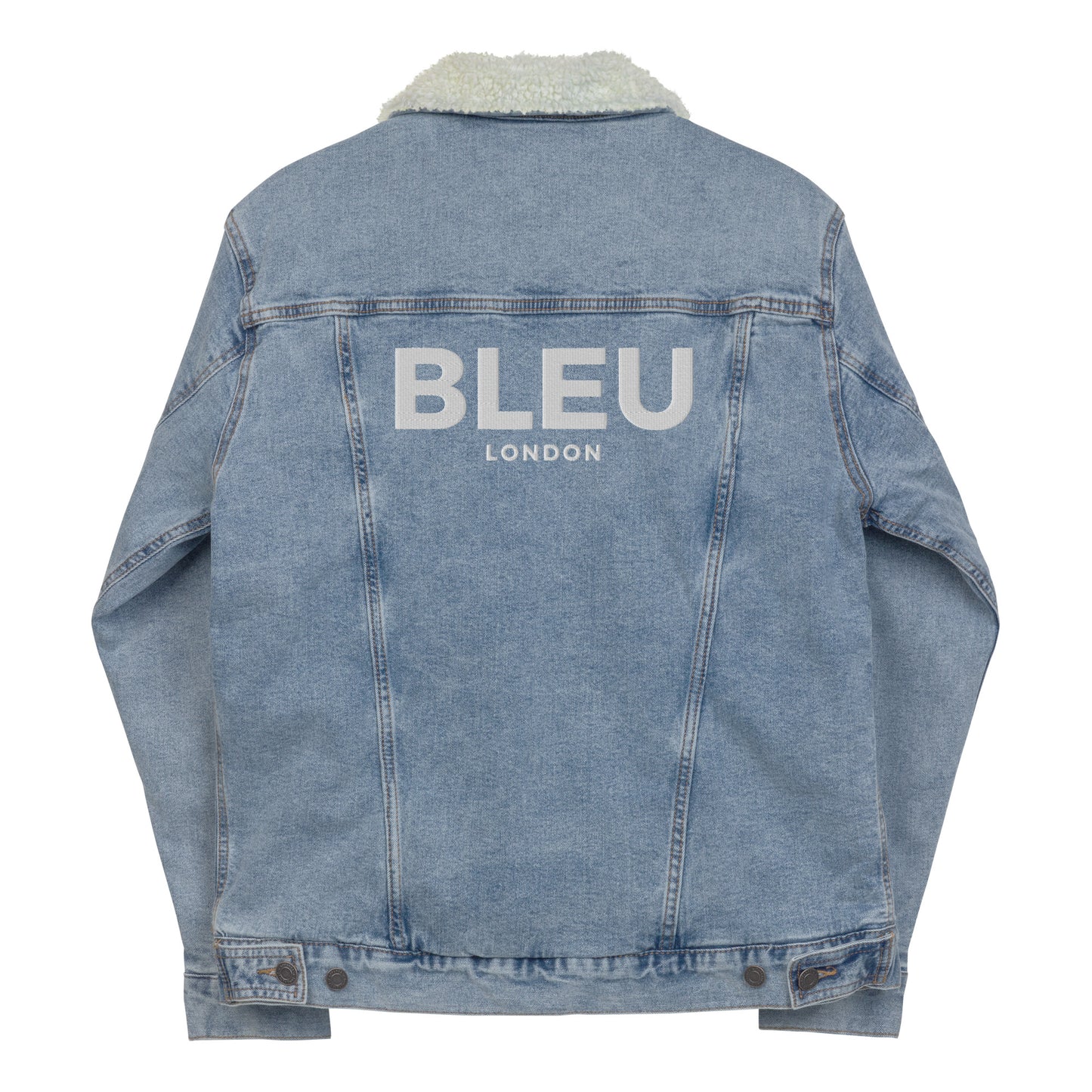 Bleu London Sherpa Denim Jacket