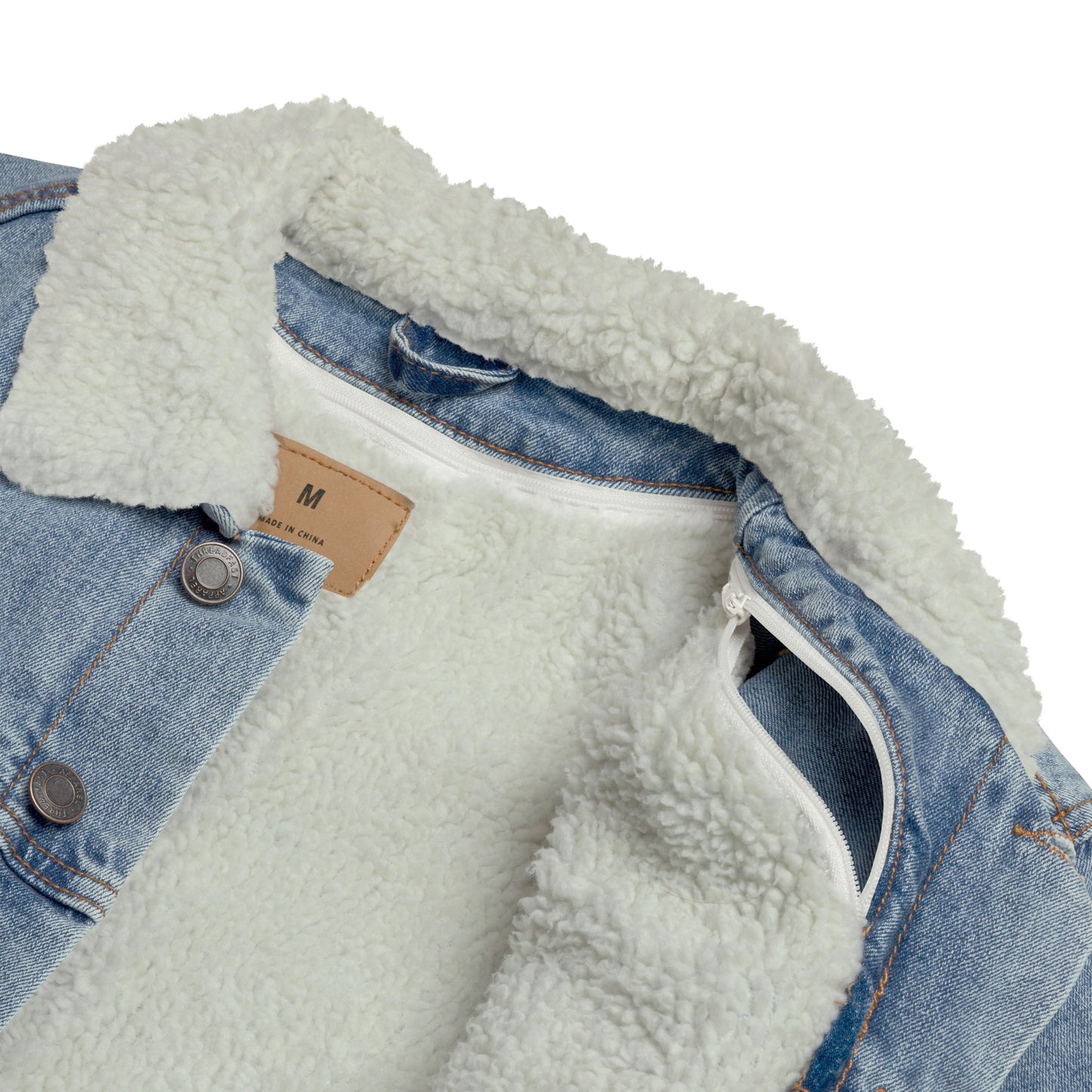 Bleu London Sherpa Denim Jacket