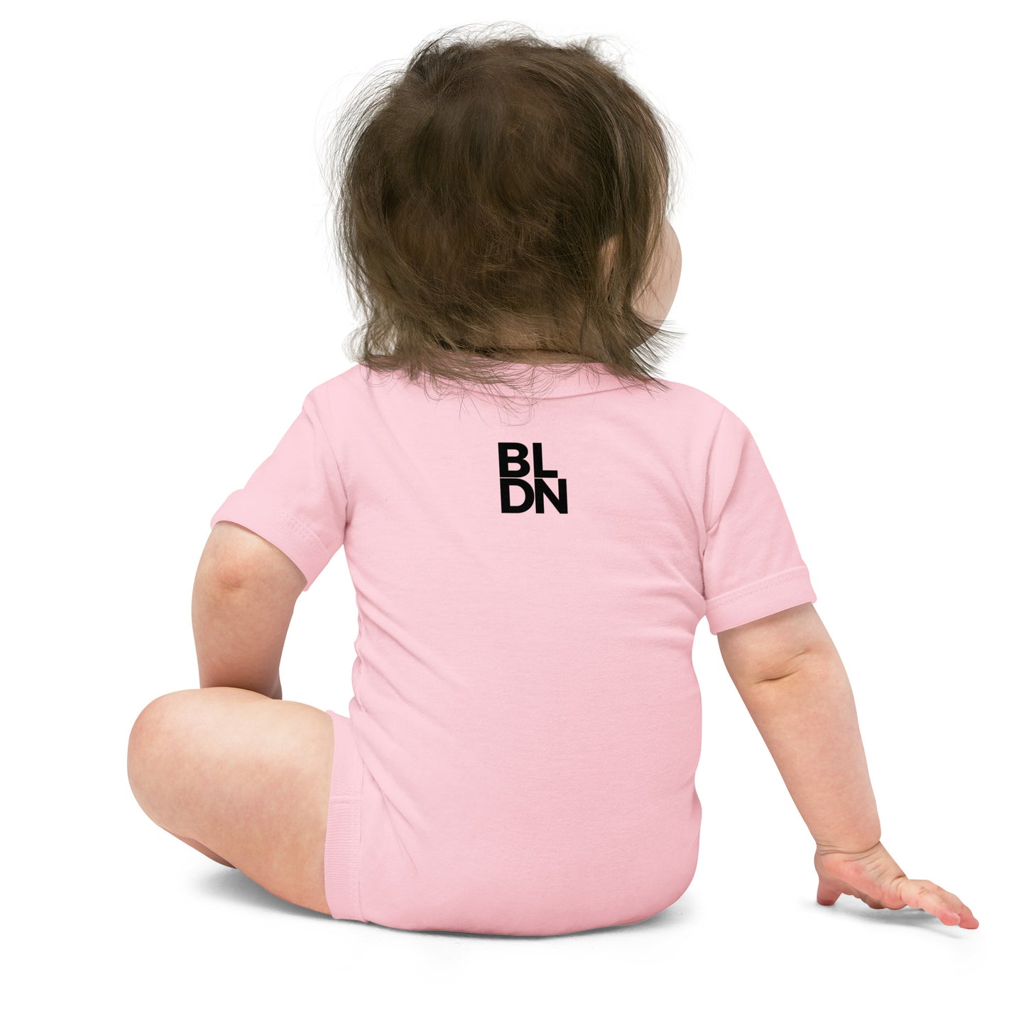 Bleu Baby Short Sleeve One Piece