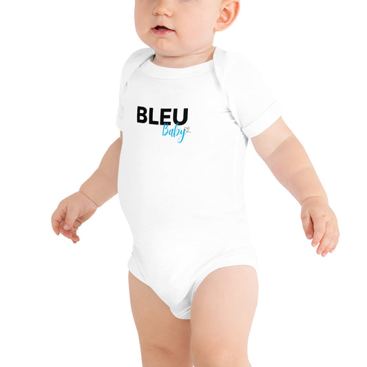 Bleu Baby Short Sleeve One Piece