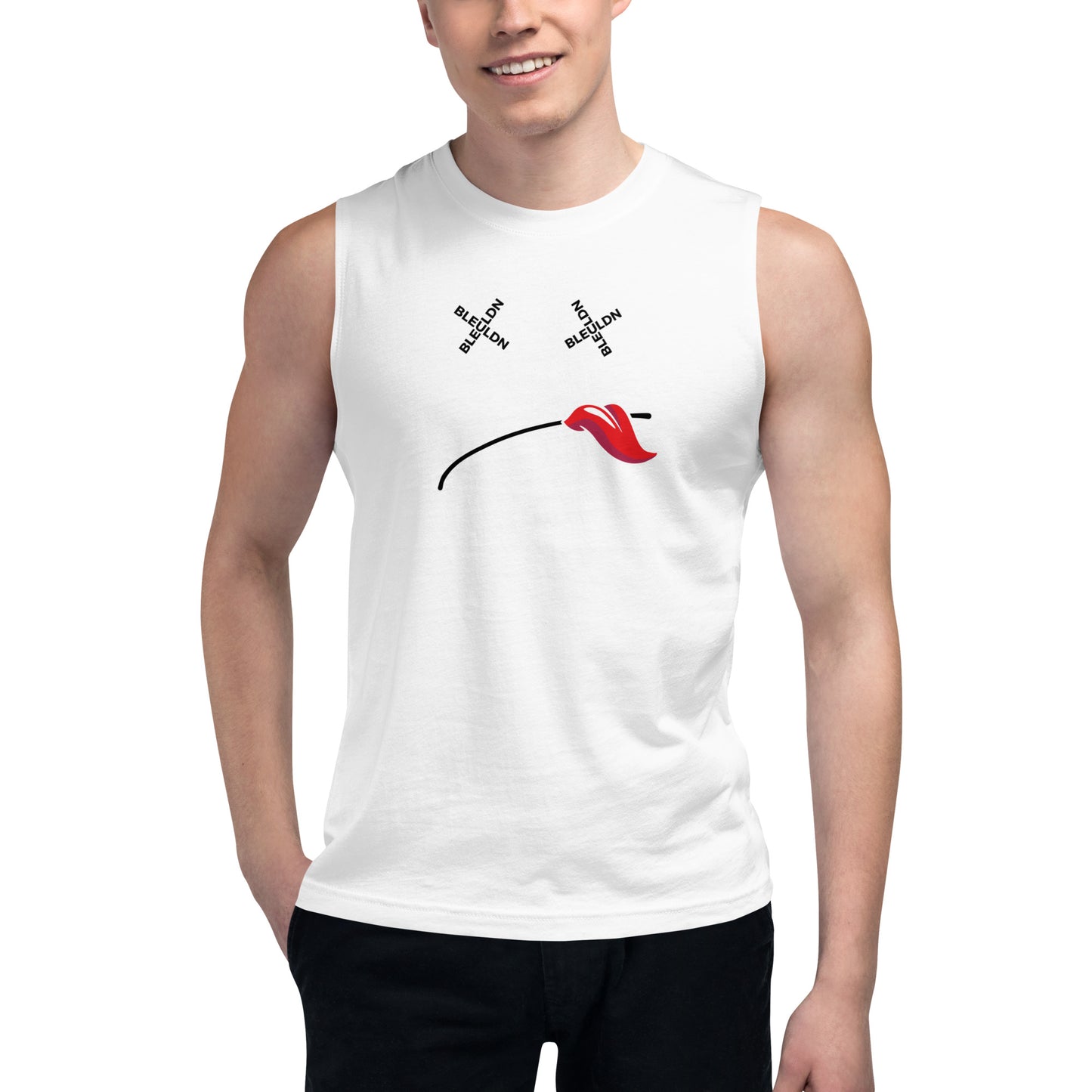 NEW SEASON - Cross Eyed Muscle Tank Top