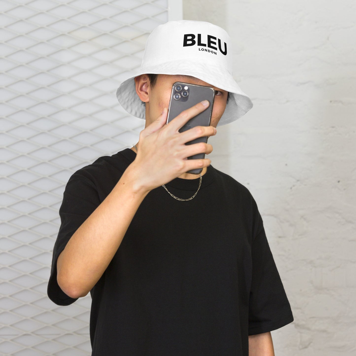 Bleu London Reversible Bucket Hat