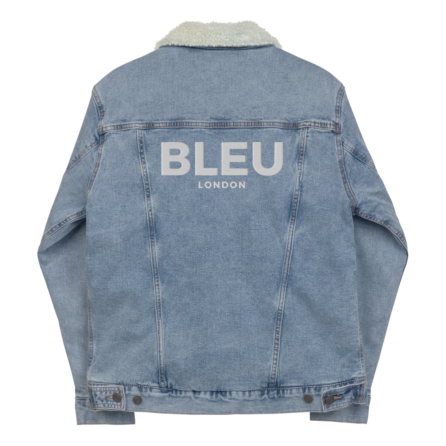Bleu London Sherpa Denim Jacket