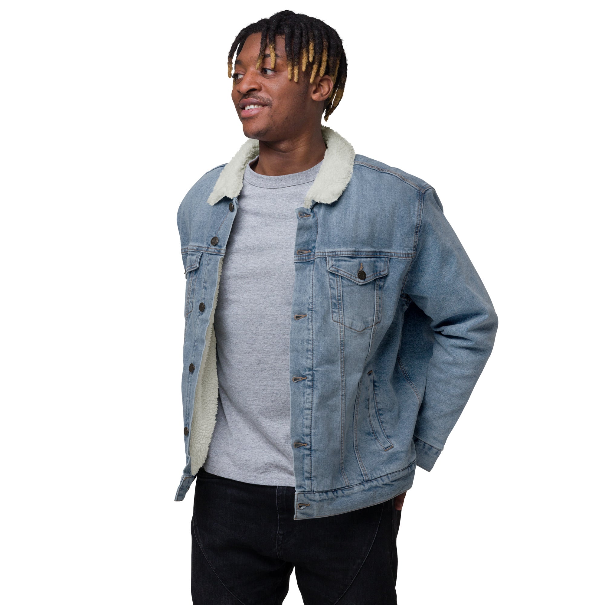 Recycled Timeless Denim Jacket with Modern Look by Bleu London